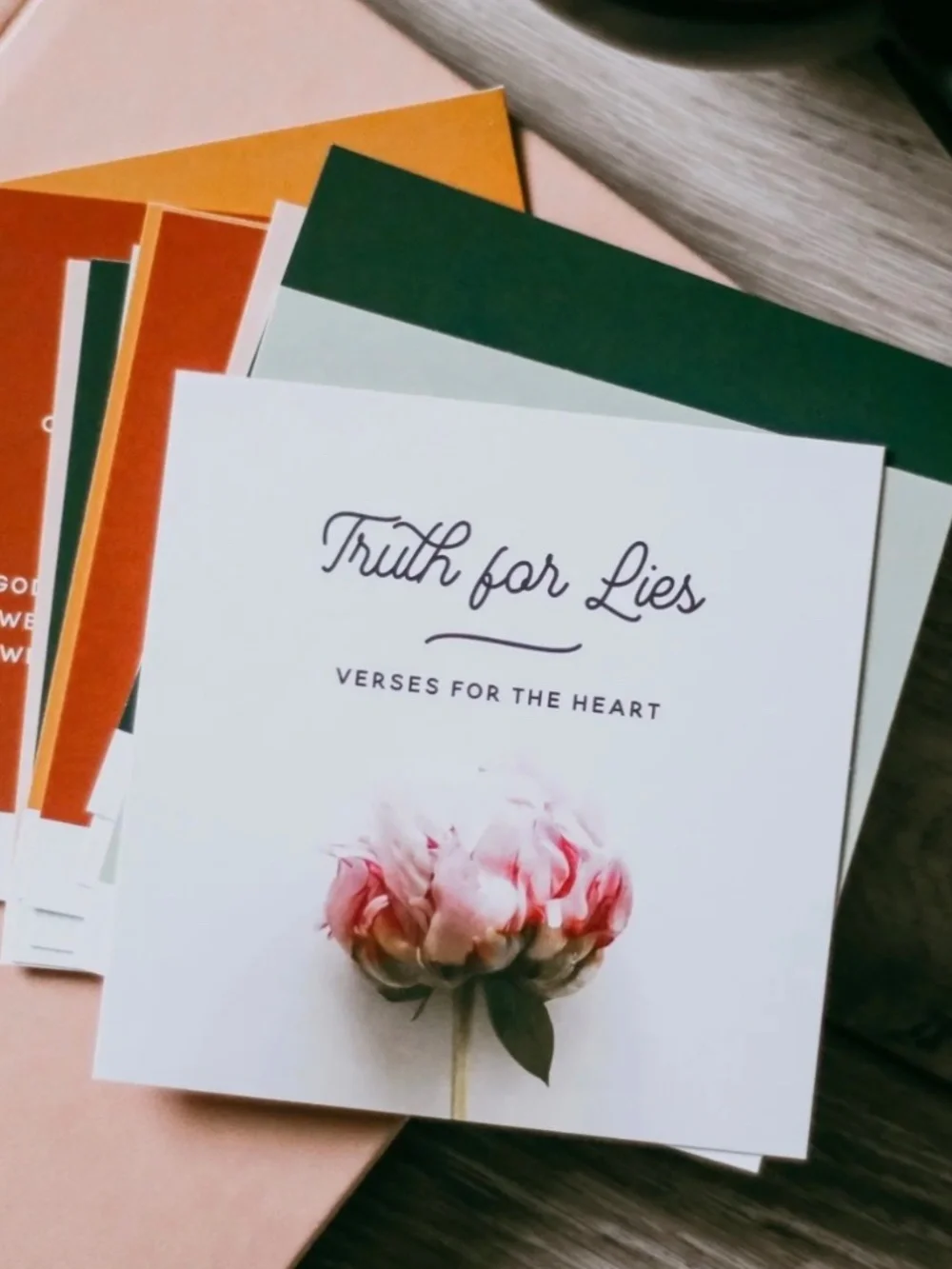 Truth For Lies Scripture Cards